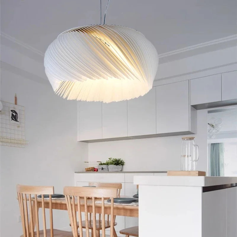 Greer | Sculptural Acrylic Pendant Light