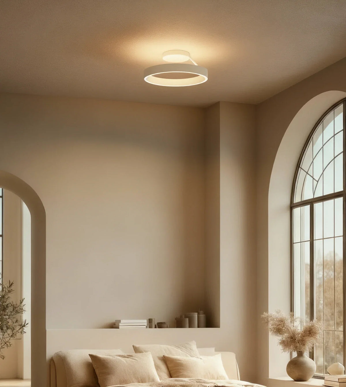 Tydric | LED Ceiling Light with Integrated Dimmer