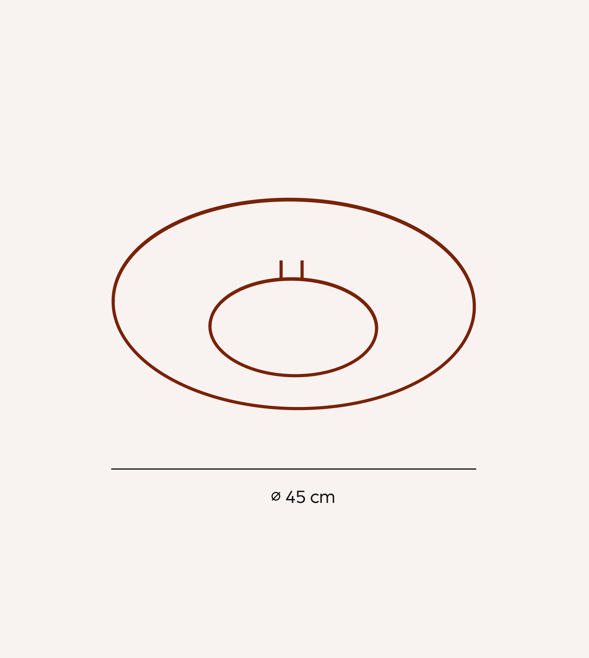 Ondora | Modern LED Ceiling Light with Indirect Ambient Glow
