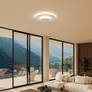 Ondora | Modern LED Ceiling Light with Indirect Ambient Glow