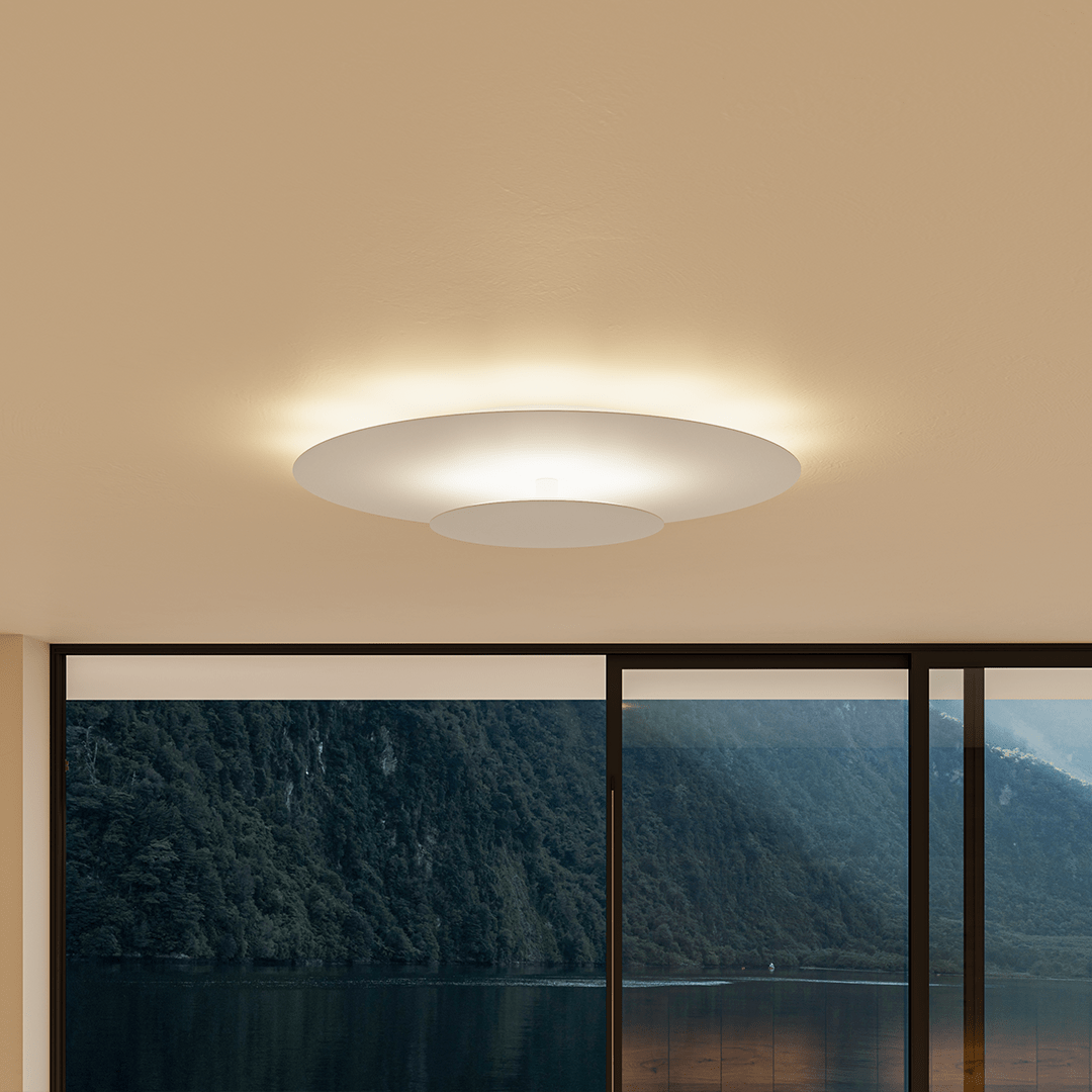Ondora | Modern LED Ceiling Light with Indirect Ambient Glow