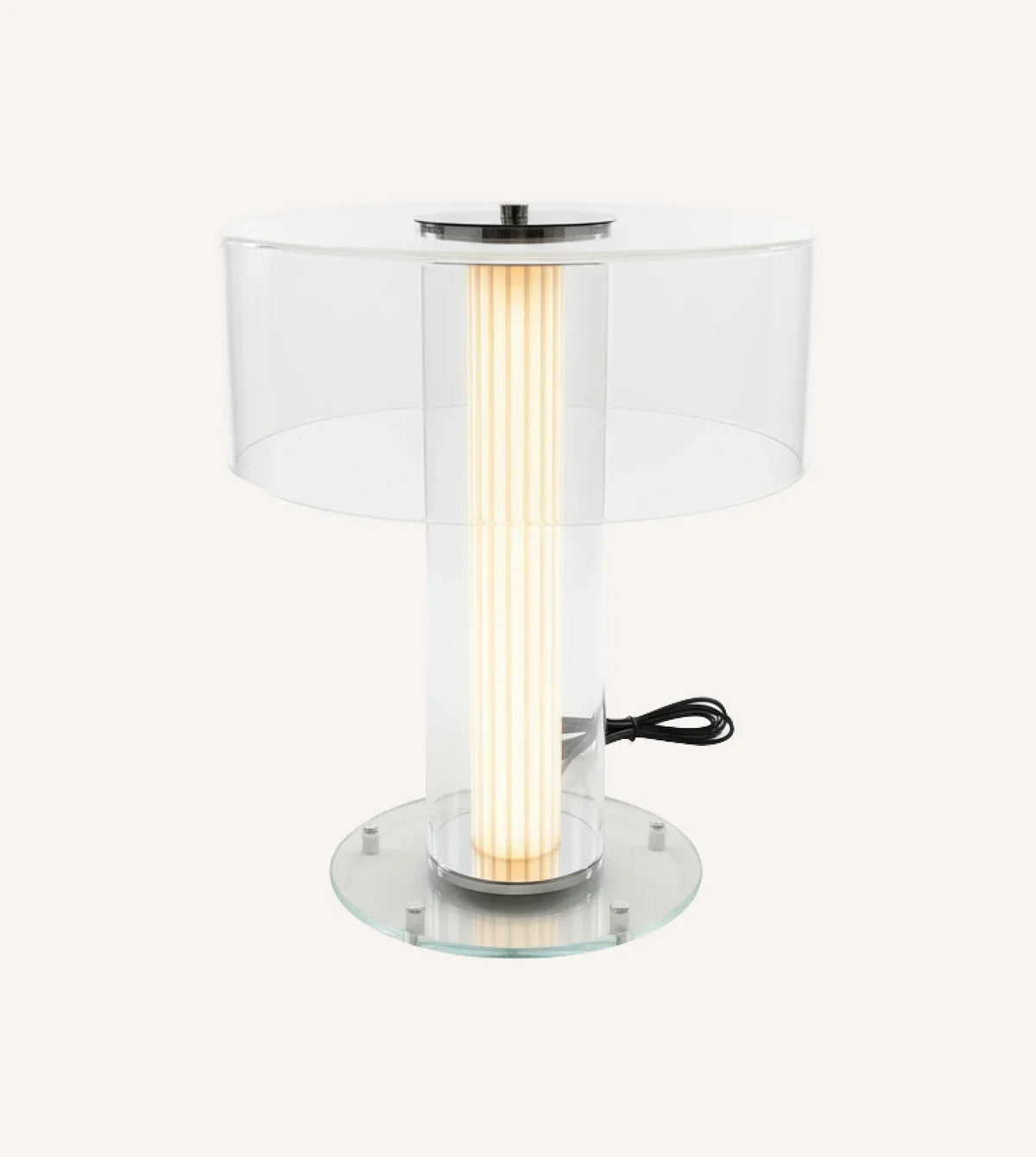 Cedar | Glass Table Lamp with Dimmable LED