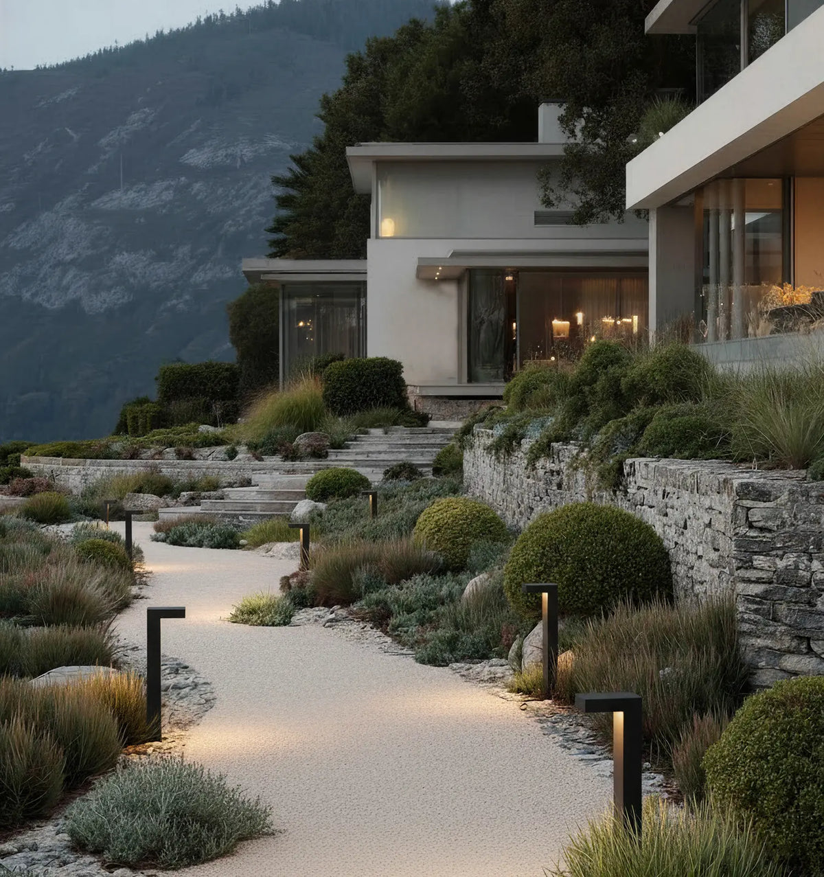 Dune | LED Outdoor Bollard Path Light