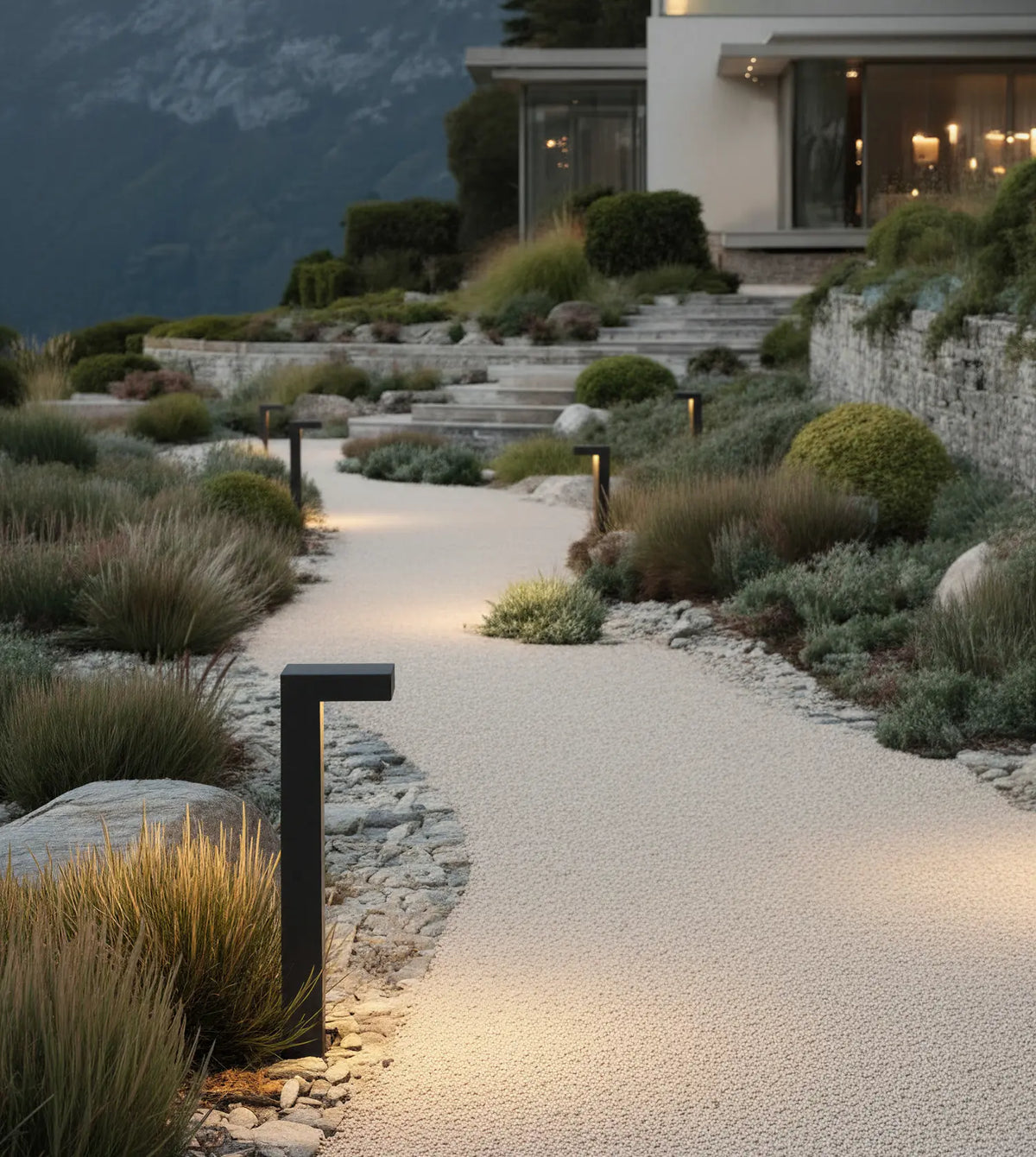 Dune | LED Outdoor Bollard Path Light