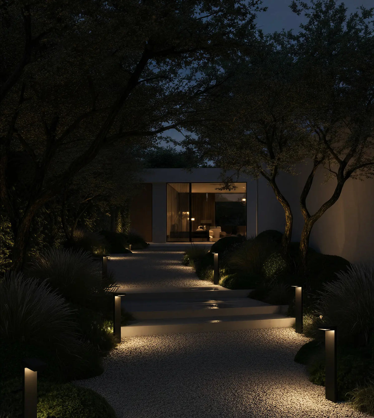Dune | LED Outdoor Bollard Path Light