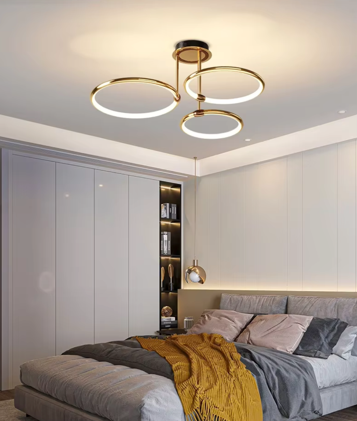 Aveline | Modern LED Ring Ceiling Light