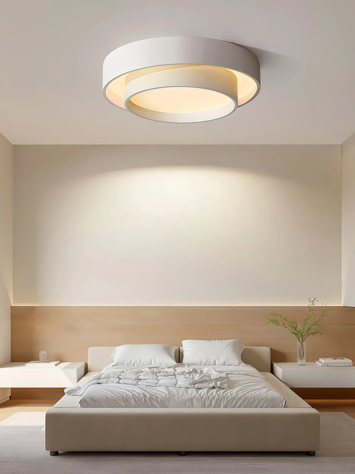 Radieux | Round LED Ceiling Light with Layered Frame