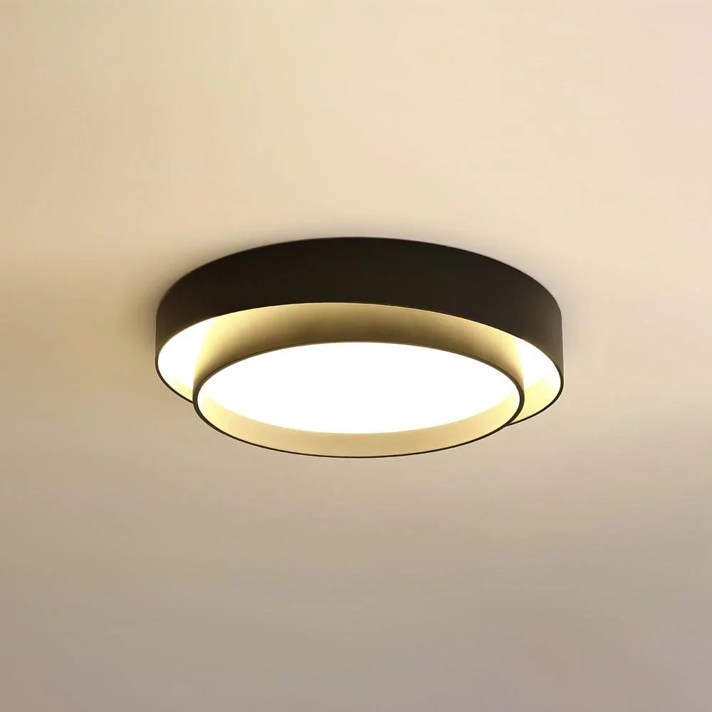 Radieux | Round LED Ceiling Light with Layered Frame