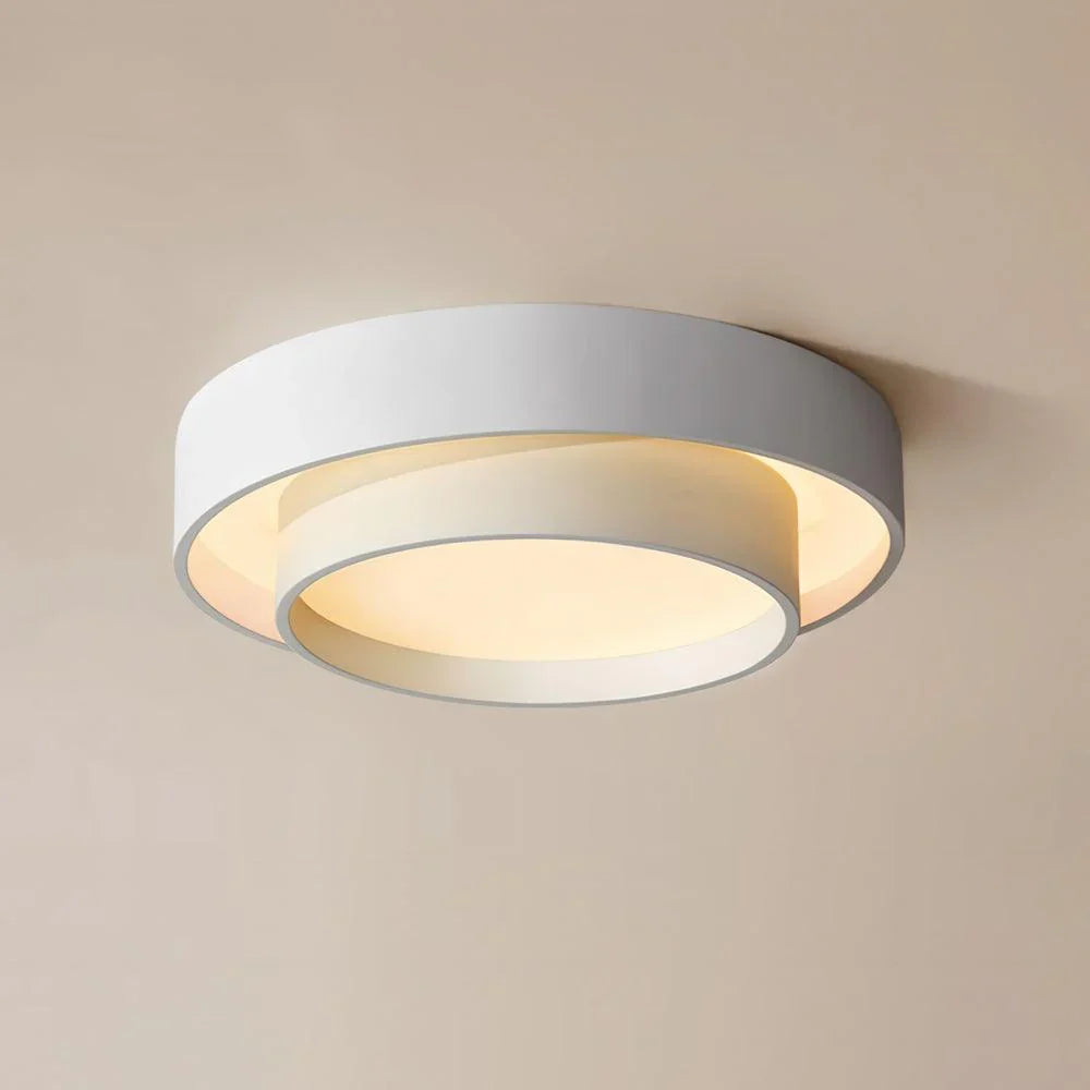 Radieux | Round LED Ceiling Light with Layered Frame