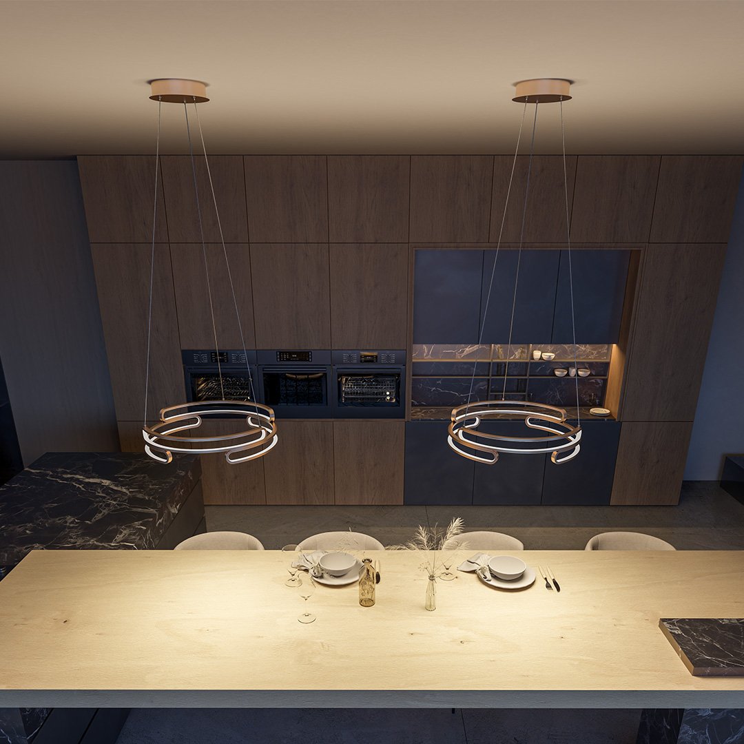 Cyrith | Modern LED Pendant Light with Adjustable Dimming