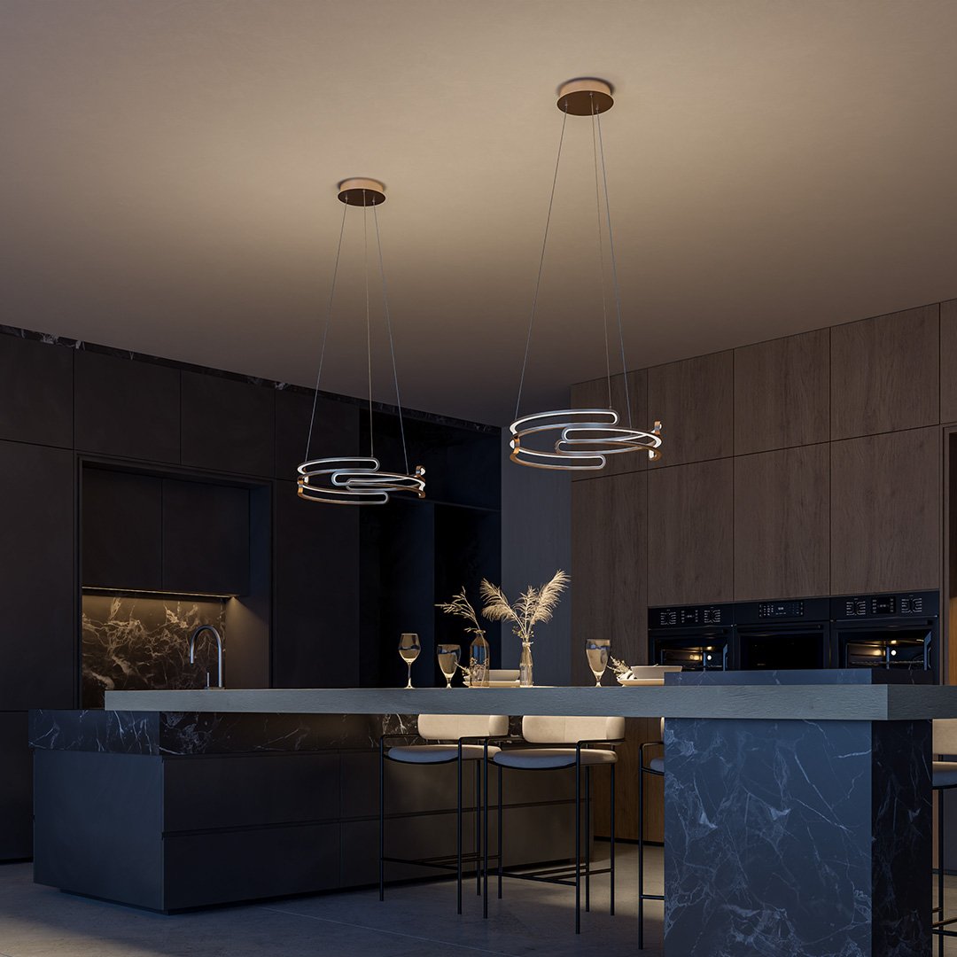 Cyrith | Modern LED Pendant Light with Adjustable Dimming