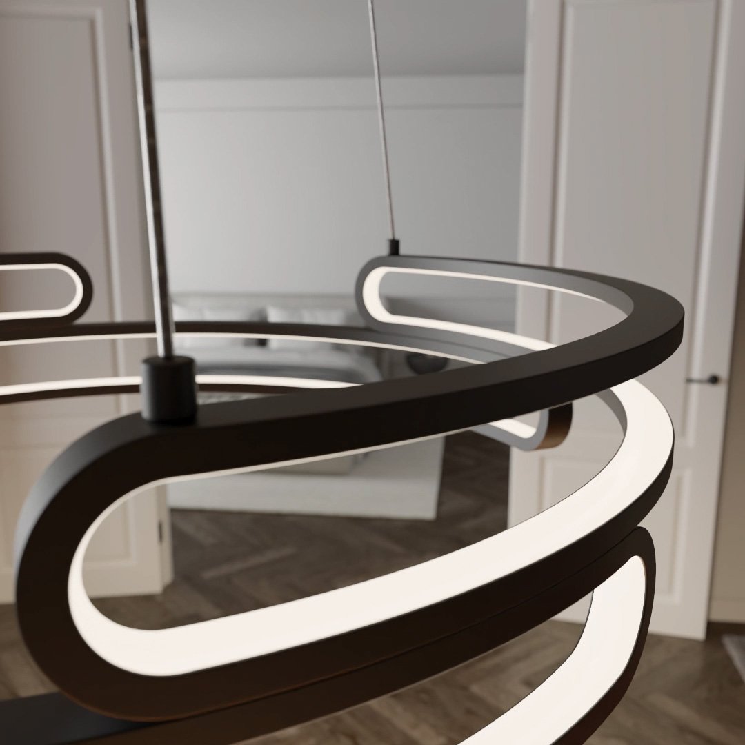 Cyrith | Modern LED Pendant Light with Adjustable Dimming