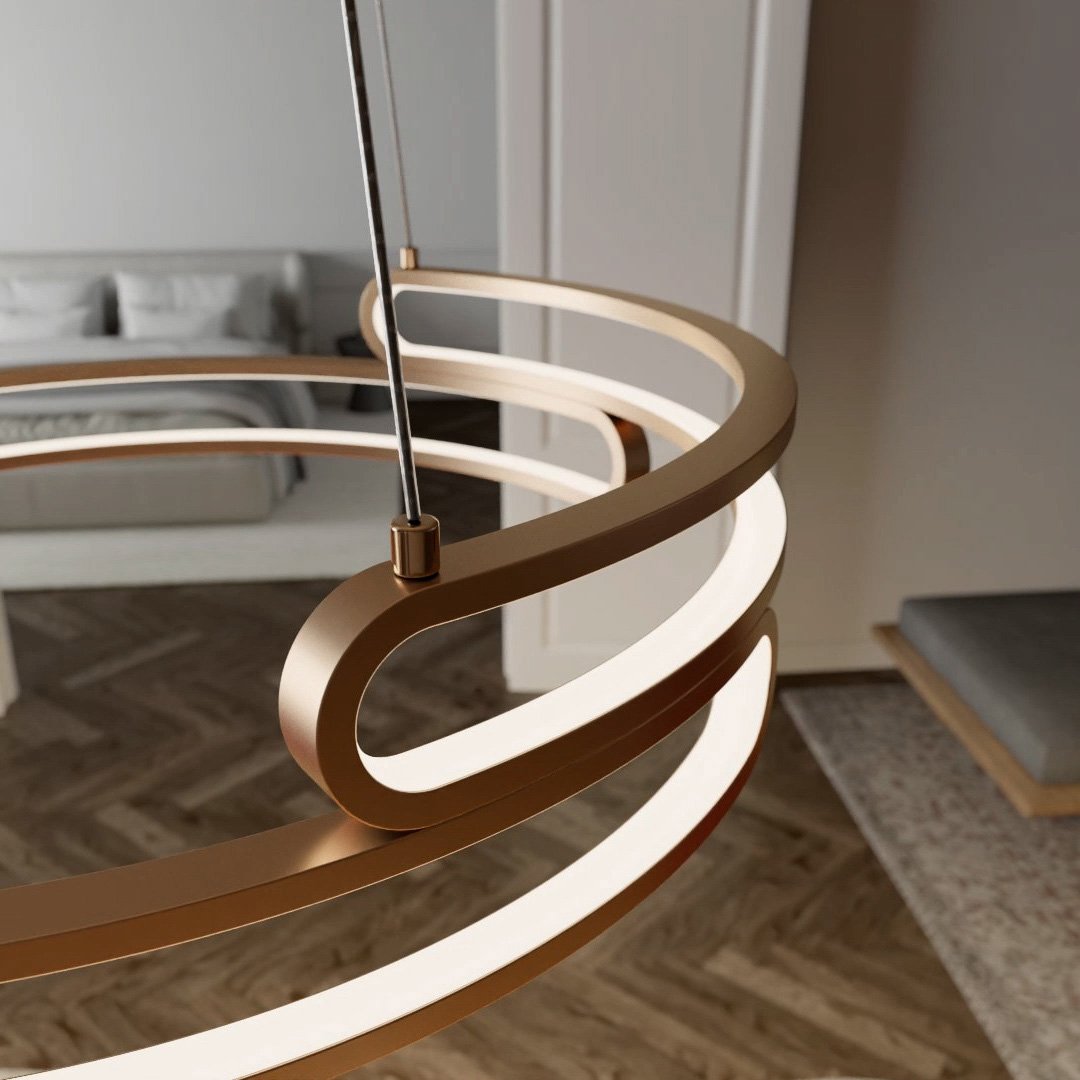 Cyrith | Modern LED Pendant Light with Adjustable Dimming