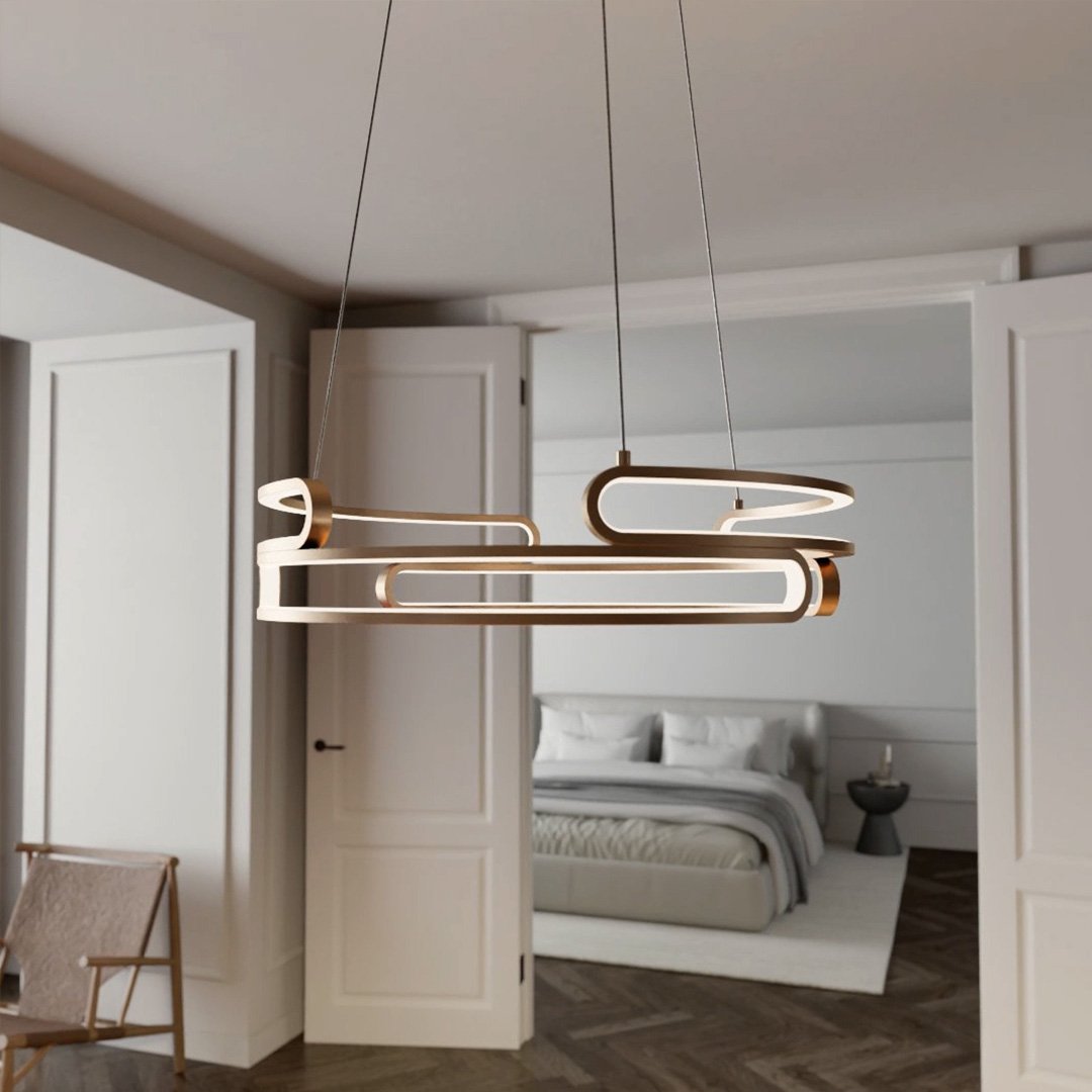 Cyrith | Modern LED Pendant Light with Adjustable Dimming