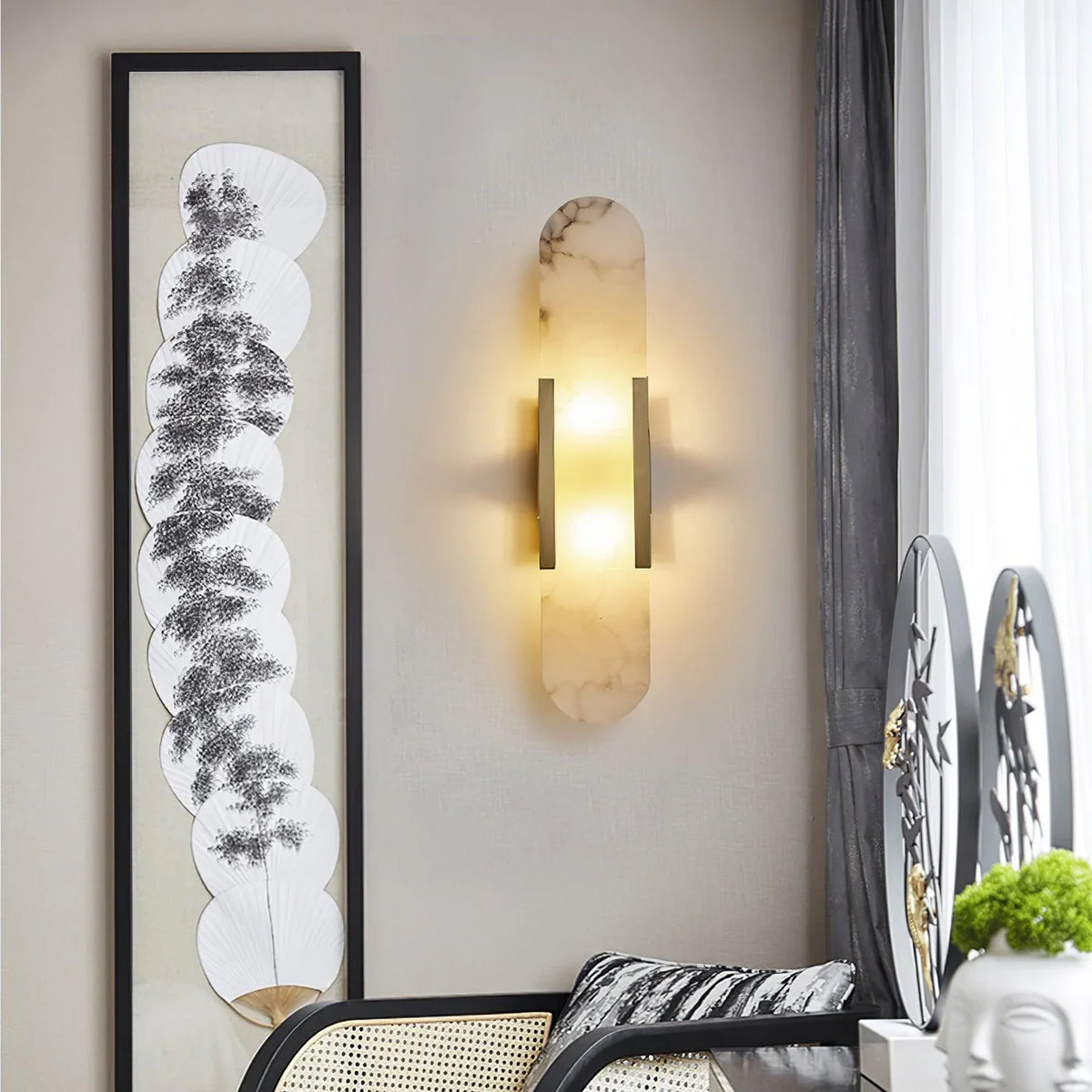 Palomar | Wall Light with Frosted Glass Shade