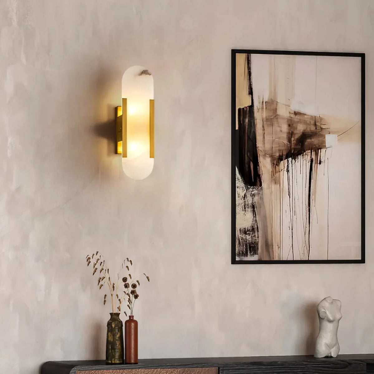 Palomar | Wall Light with Frosted Glass Shade