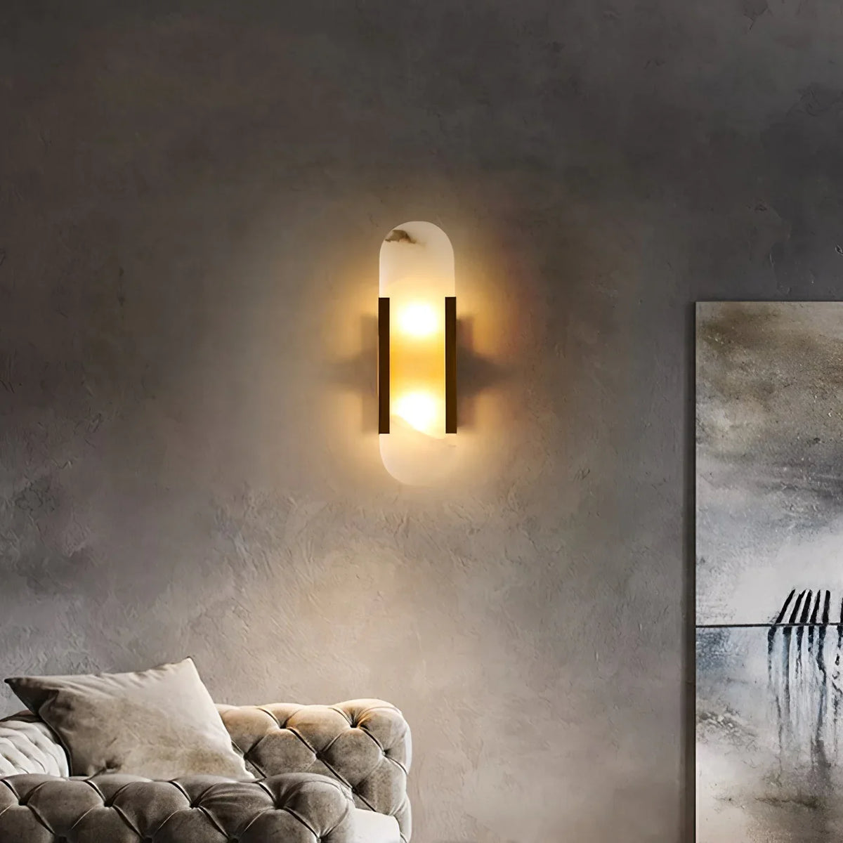 Palomar | Wall Light with Frosted Glass Shade