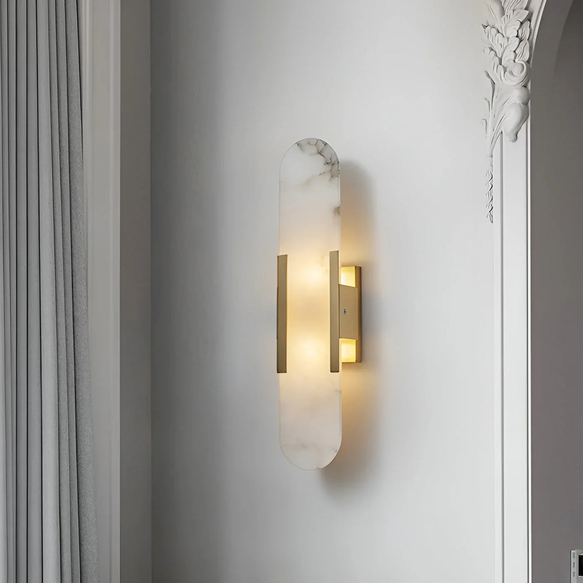 Palomar | Wall Light with Frosted Glass Shade