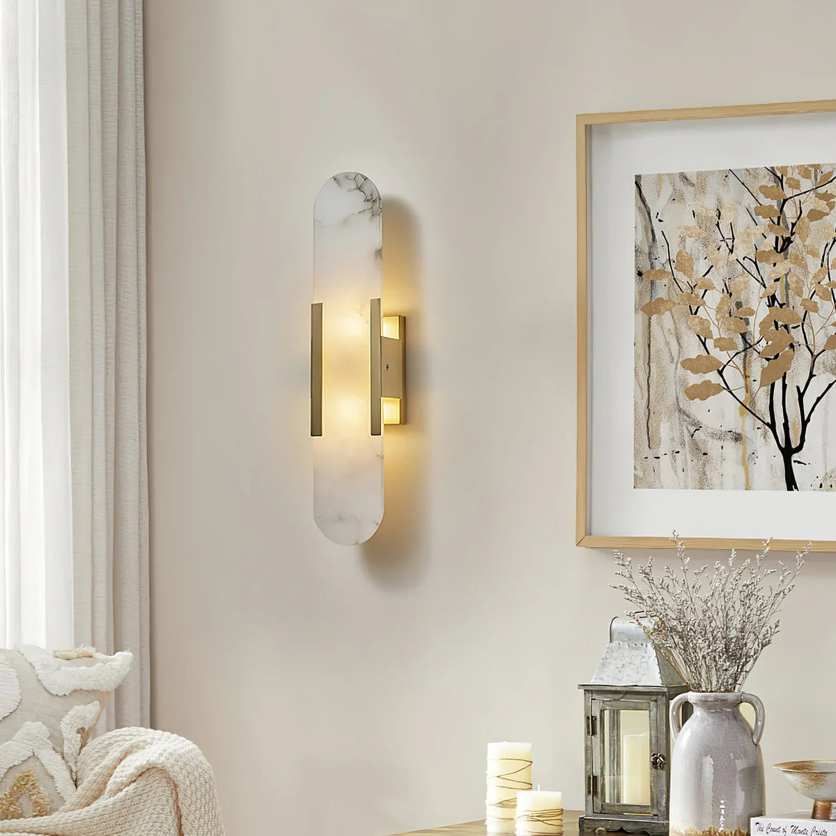 Palomar | Wall Light with Frosted Glass Shade