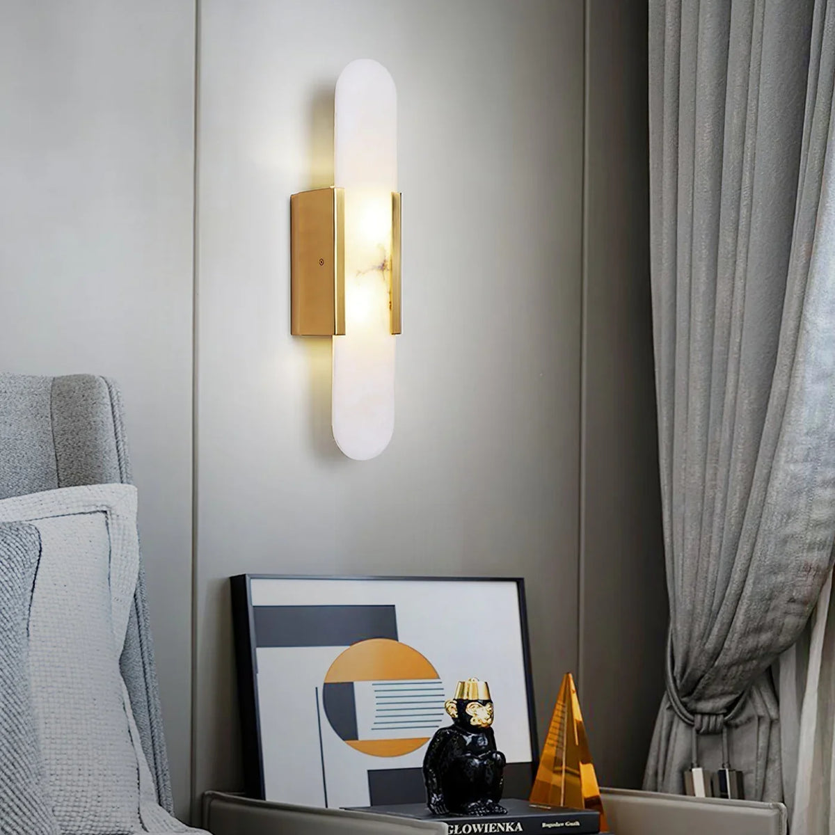 Palomar | Wall Light with Frosted Glass Shade
