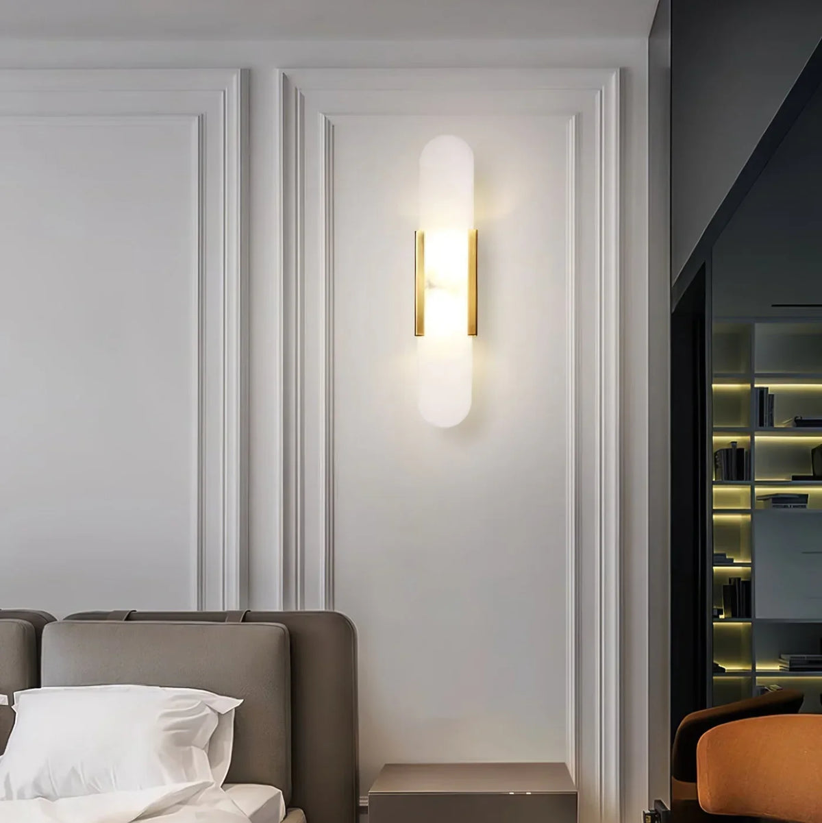 Palomar | Wall Light with Frosted Glass Shade