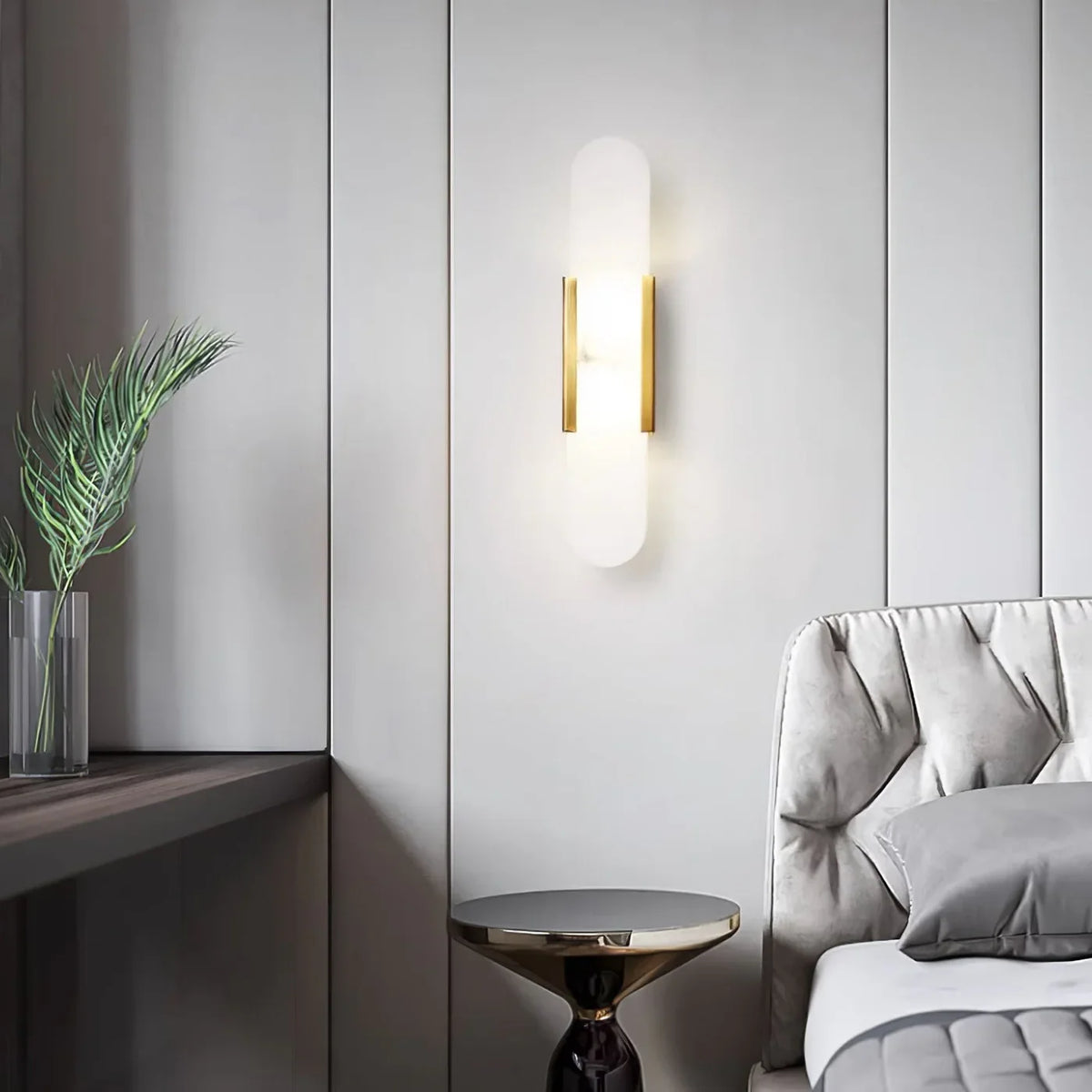 Palomar | Wall Light with Frosted Glass Shade