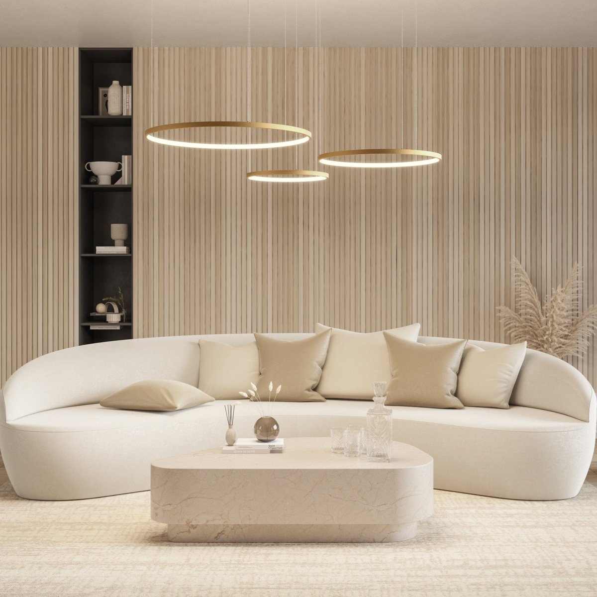 Orissa | Three-Ring LED Pendant Light