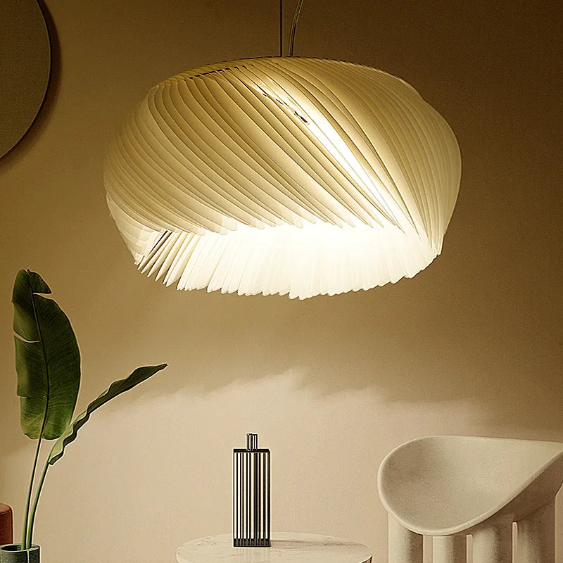 Greer | Sculptural Acrylic Pendant Light