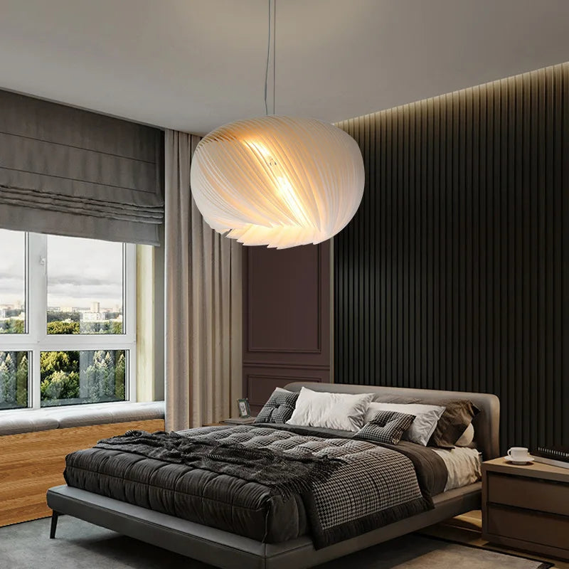 Greer | Sculptural Acrylic Pendant Light