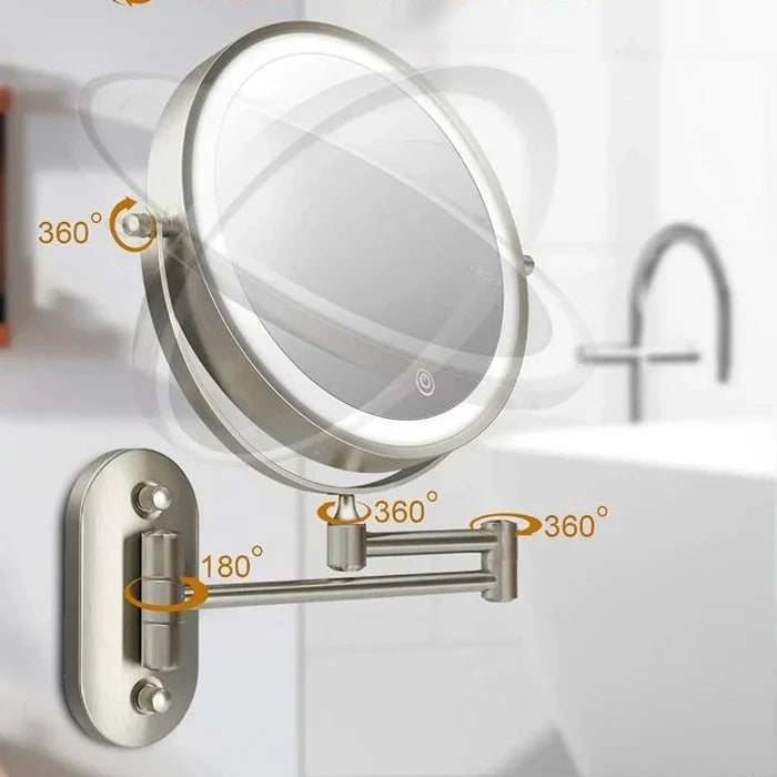 Ravina | Wall-Mounted LED Magnifying Mirror