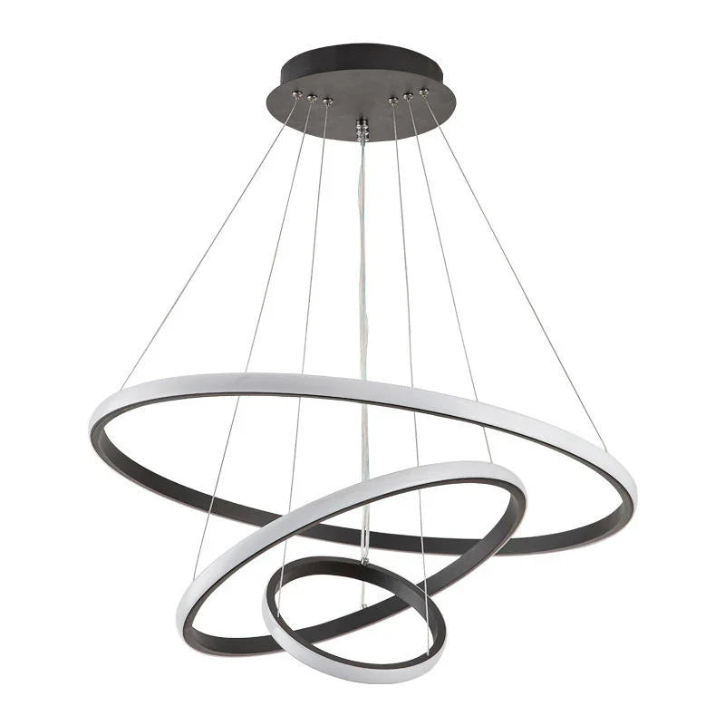 Linden | LED Spiral Ring Pendant Light