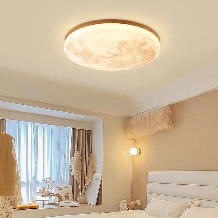 Kithara | Moon Print LED Ceiling Light