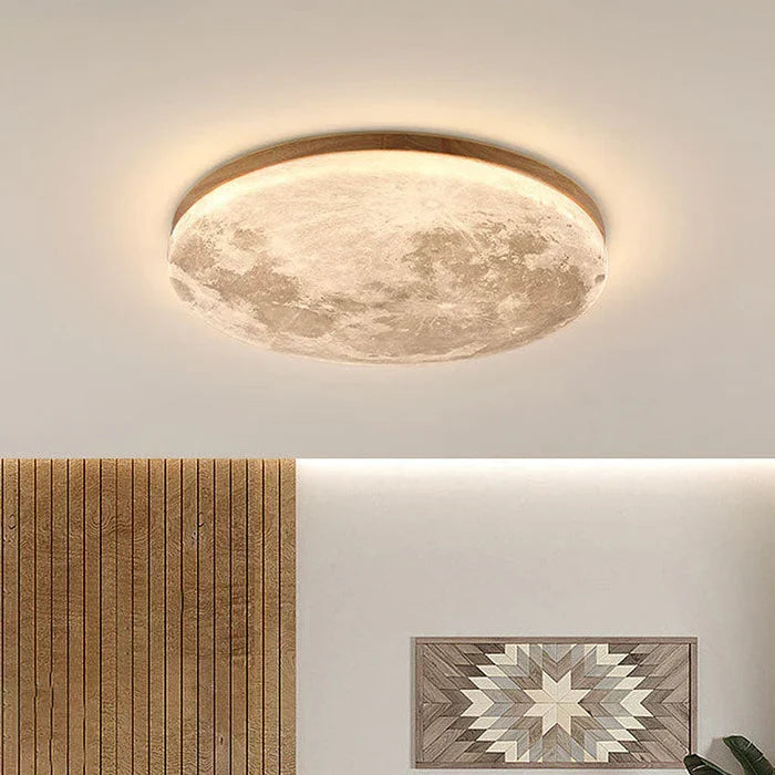 Kithara | Moon Print LED Ceiling Light