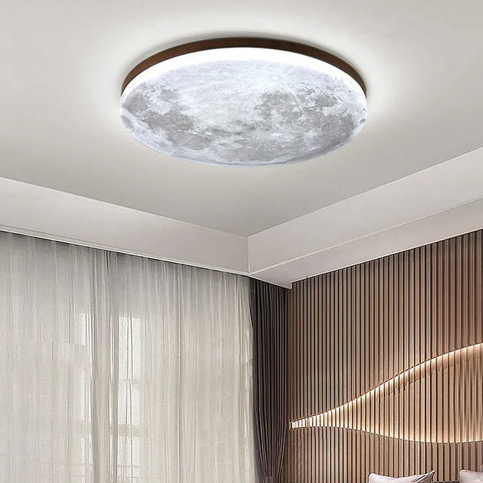 Kithara | Moon Print LED Ceiling Light