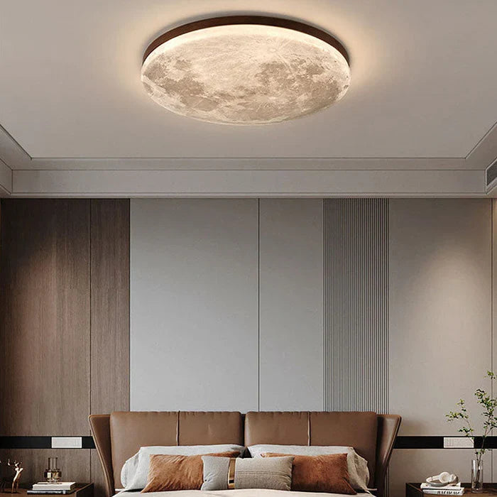 Kithara | Moon Print LED Ceiling Light