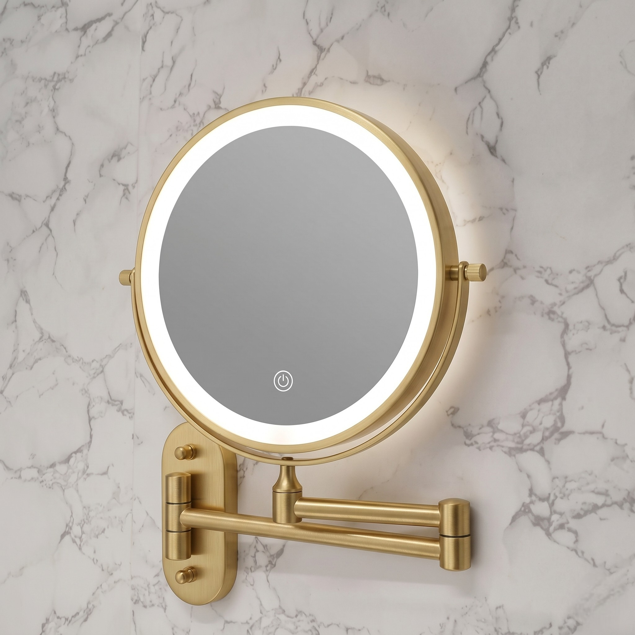 Ravina | Wall-Mounted LED Magnifying Mirror