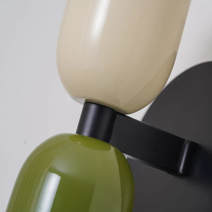 Lunetta | Two-Tone Ceramic Wall Sconce