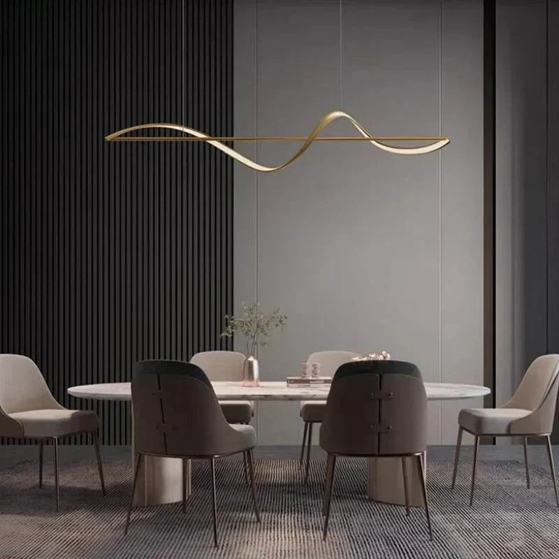 Ondulé | LED Wave Pendant Light