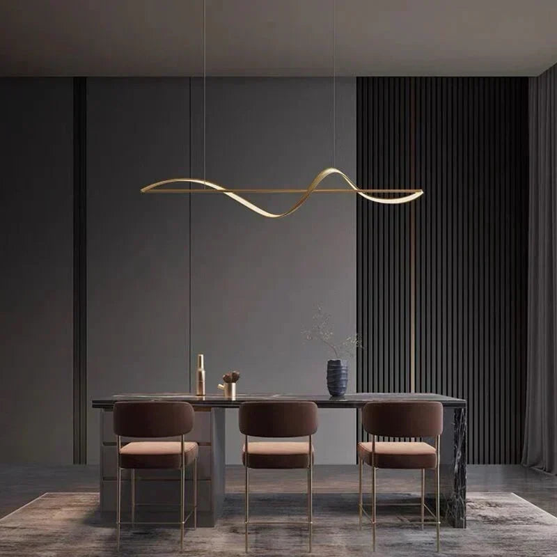 Ondulé | LED Wave Pendant Light