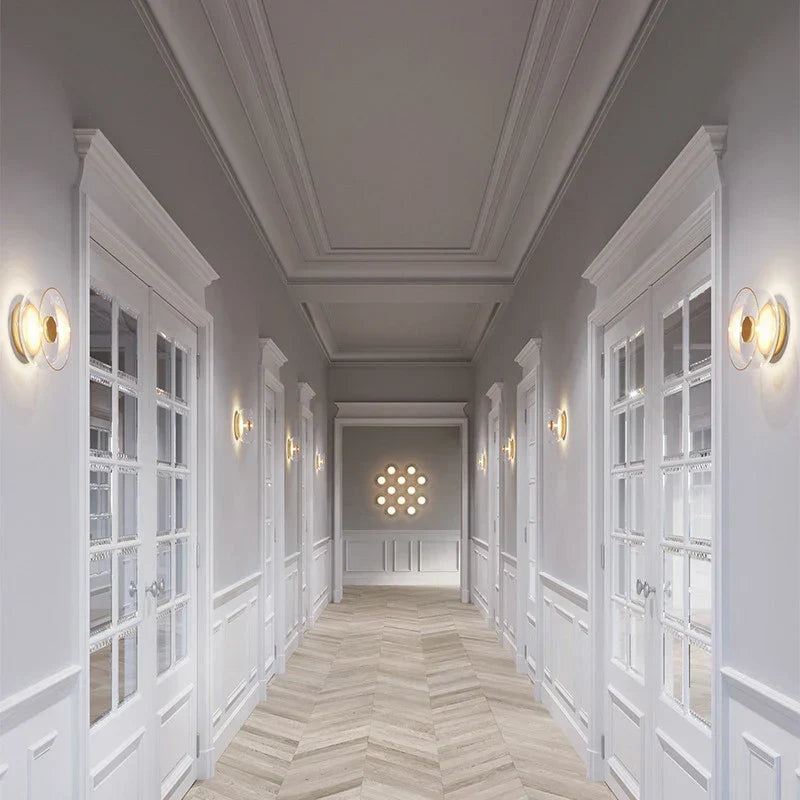 Cydonia | Round Glass Wall Light