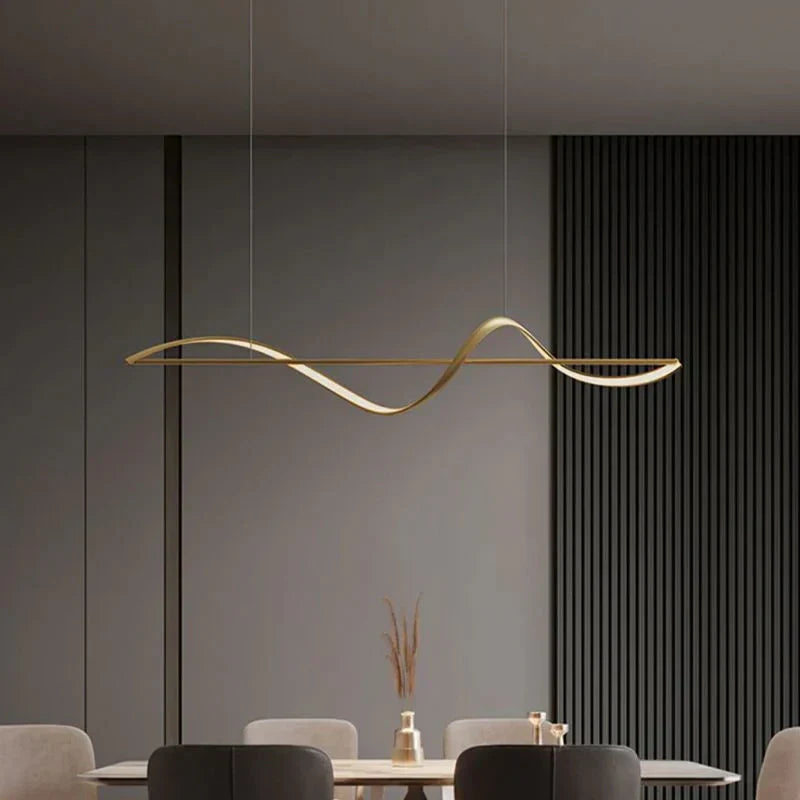 Ondulé | LED Wave Pendant Light