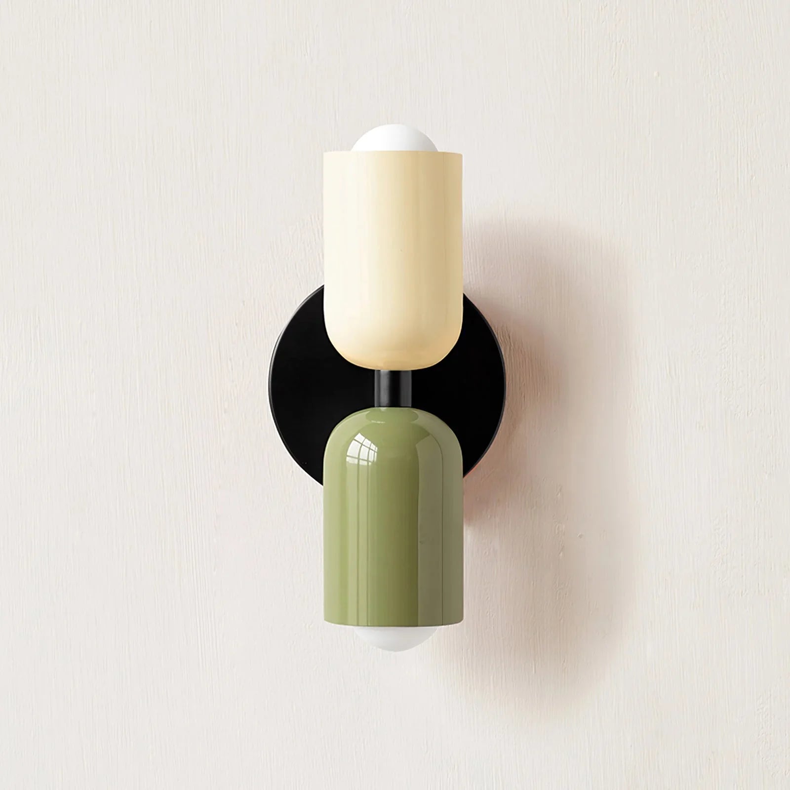 Lunetta | Two-Tone Ceramic Wall Sconce