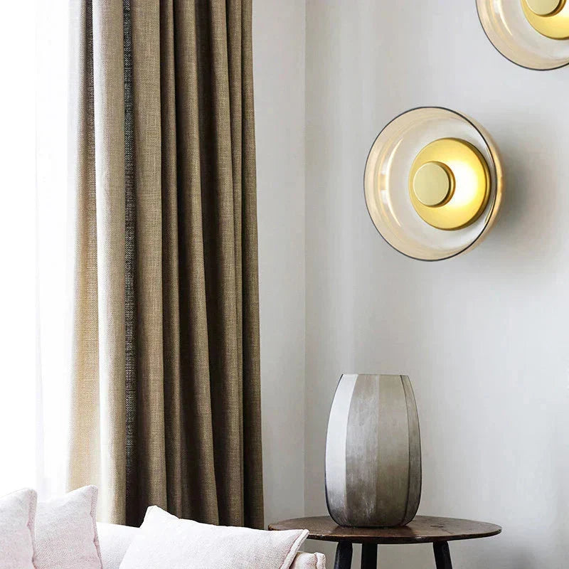 Cydonia | Round Glass Wall Light