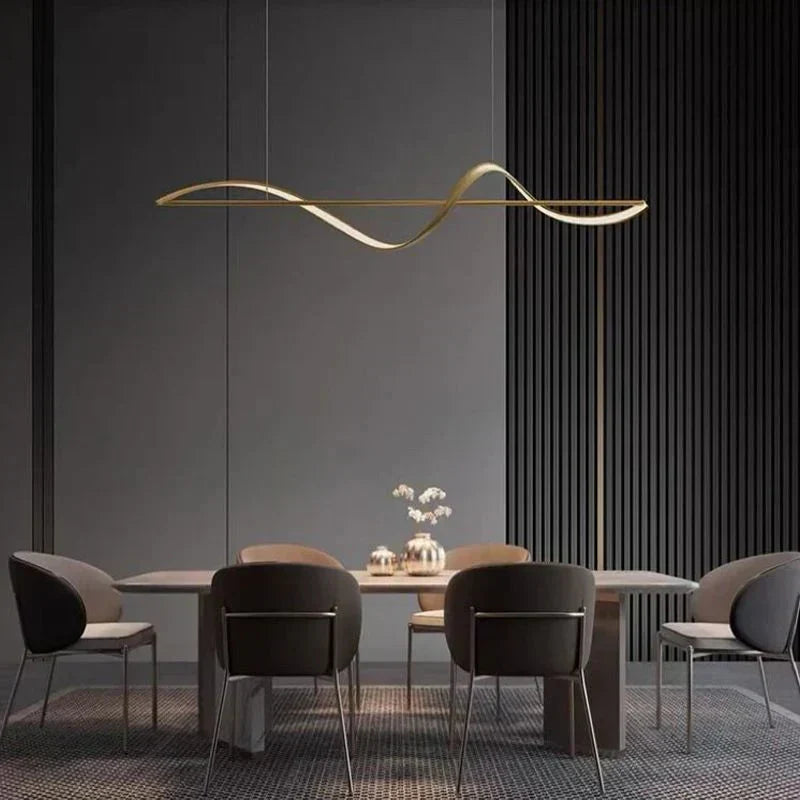 Ondulé | LED Wave Pendant Light