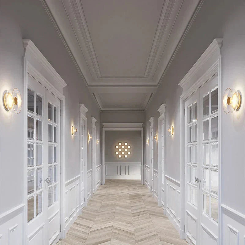 Cydonia | Round Glass Wall Light