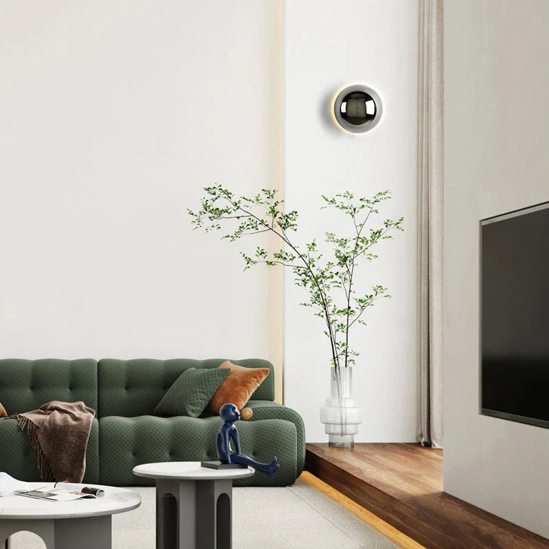 Sorrel | LED Globe Wall Light with Halo Effect