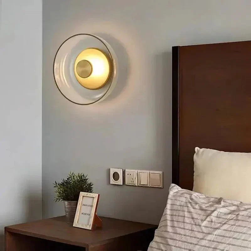 Cydonia | Round Glass Wall Light