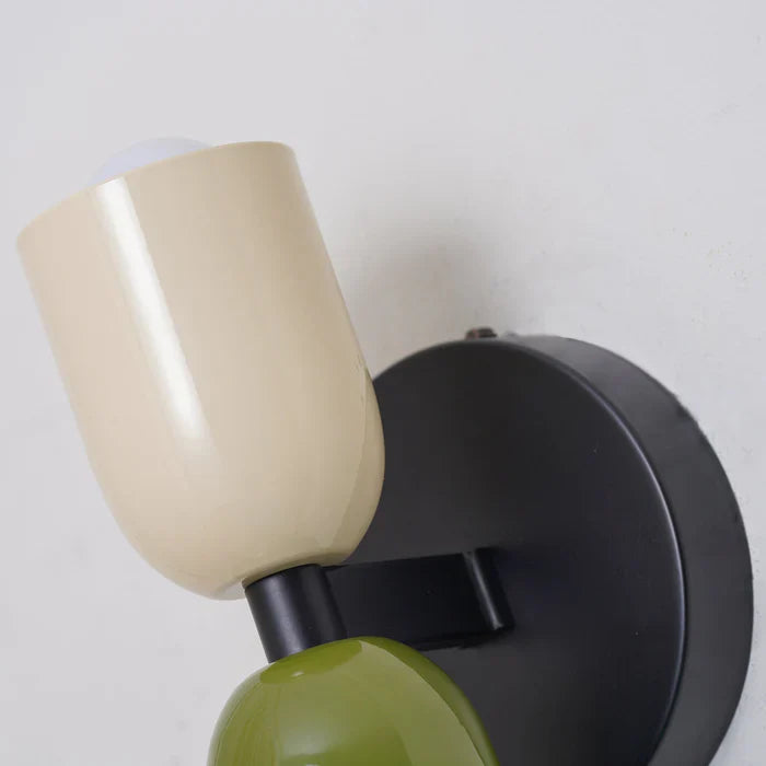 Lunetta | Two-Tone Ceramic Wall Sconce
