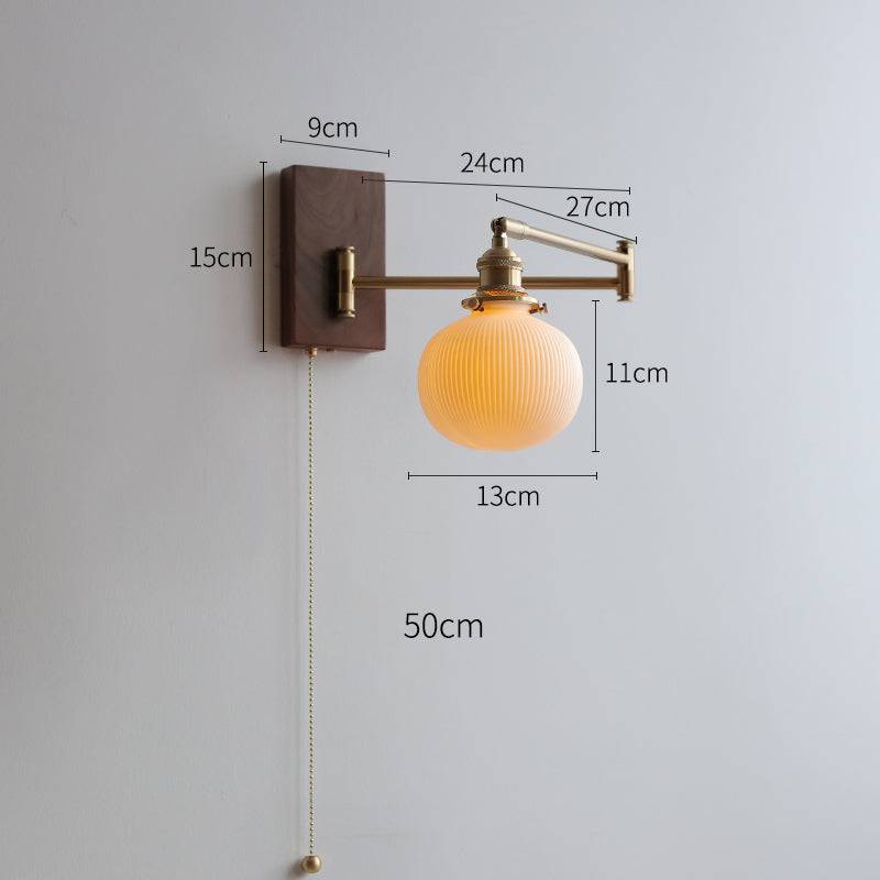 Ashwell | Wall Light with Adjustable Swing Arm