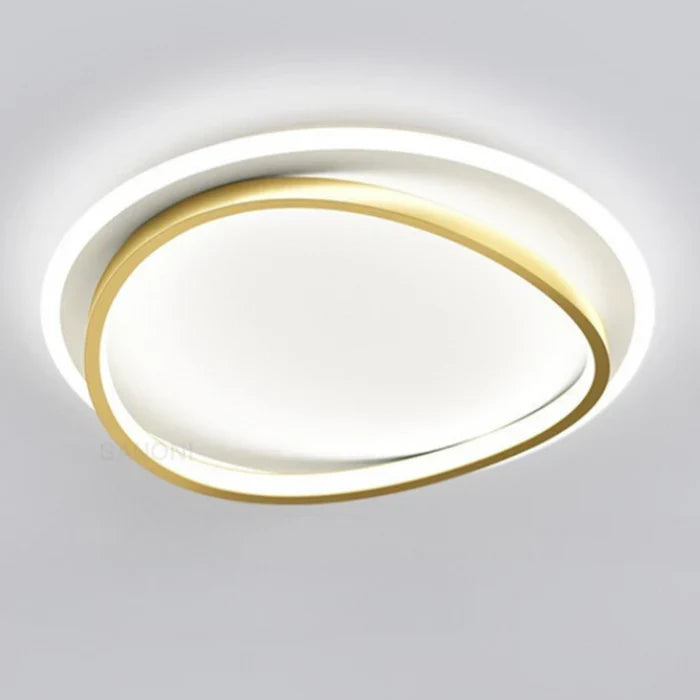 Phaedra | Modern LED Ceiling Light with Geometric Rings